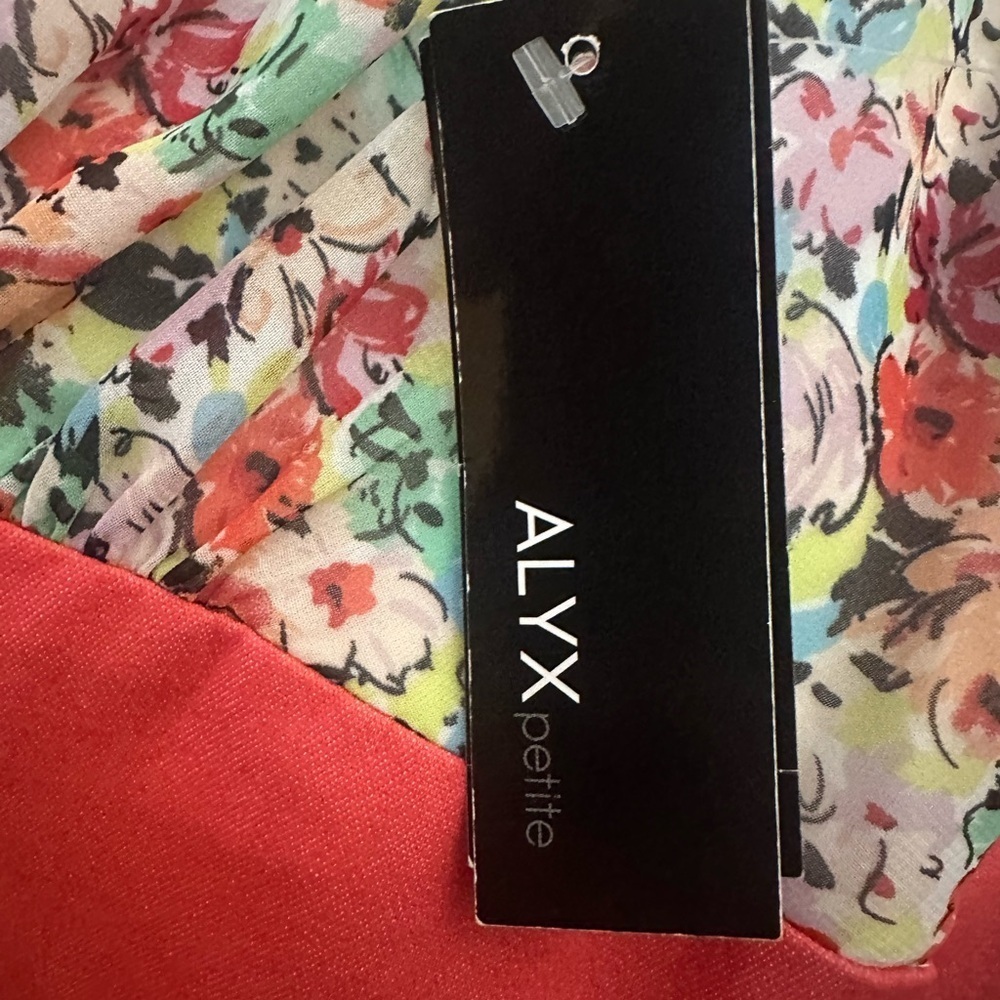 Alyx Floral Multicolor Sleeveless Midi Dress - Picture 4 of 4